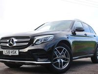 Used Mercedes GLC220 AMG line 170 HP (125 kW) 2018 Black Estate