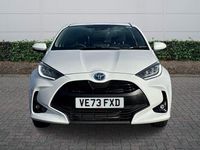 Used Toyota Yaris Hybrid Design 2024 White Hatchback