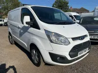 Used Ford Transit Custom Limited 130 HP (95 kW) 2018 White Van