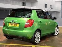 Used Skoda Fabia vRS 180 HP (132 kW) 2011 Green Hatchback