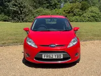 Used Ford Fiesta Zetec 2012 Red Hatchback