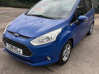 Used Ford B-MAX Zetec 2018 Blue MPV
