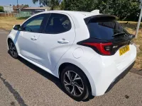 Used Toyota Yaris Design 2024 White Hatchback