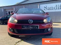 Used VW Golf Cabriolet GT 160 HP (117 kW) 2015 Red Cabriolet