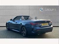 Used BMW 430 Cabriolet M Sport 245 HP (180 kW) 2021 Blue Cabriolet