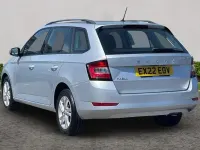Used Skoda Fabia SE 94 HP (69 kW) 2022 Brilliant silver metallic Hatchback
