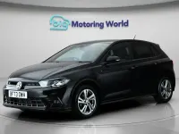 Used VW Polo R-line 95 HP (69 kW) 2023 Black Hatchback
