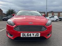 Used Ford Focus Titanium 125 HP (91 kW) 2015 Red Estate
