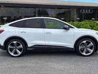 Used Audi Q4 Sportback e-tron Black Edition 210 kW (286 HP) 2025 White SUV