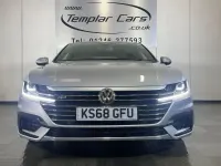Begagnad VW Arteon R-line 190 HK (139 kW) 2018 Silver Halvkombi