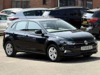 Used VW Polo SE 80 HP (58 kW) 2019 Black Hatchback