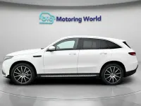 Usado Mercedes EQC400 AMG line 300 kW (408 CV) 2021 Blanco SUV