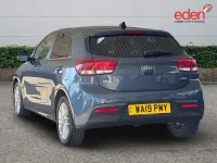 Used Kia Rio 99 HP (72 kW) 2019 Blue Hatchback