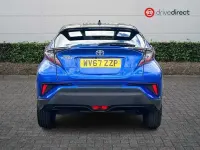 Used Toyota C-HR 116 HP (85 kW) 2017 Blue SUV