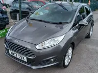 Used Ford Fiesta Titanium 100 HP (73 kW) 2017 Grey Hatchback