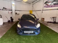 Used Ford Fiesta ST-Line 100 HP (73 kW) 2019 Blue Hatchback