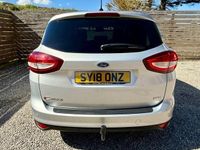 Used Ford C-MAX Zetec 125 HP (91 kW) 2018 Silver MPV