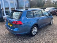 Used VW Golf VII SE 2014 Blue Estate