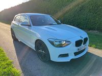 Used BMW 116 M Sport 2014 White Hatchback