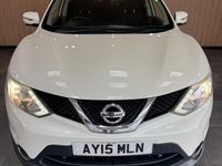 Used Nissan Qashqai N-TEC 110 HP (80 kW) 2015 White SUV