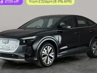 Used Audi Q4 Sportback e-tron Sport 125 kW (170 HP) 2022 Black SUV