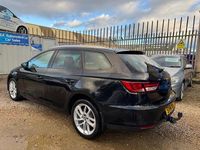 Begagnad Seat Leon Sport 150 HK (110 kW) 2014 Svart Kombi