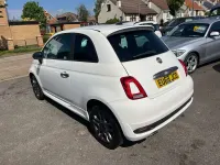 Used Fiat 500S S 2018 White Hatchback