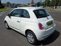 Used Fiat 500 Pop 69 HP (50 kW) 2014 White Hatchback