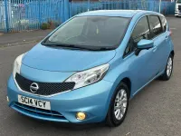 Used Nissan Note Acenta Premium 90 HP (66 kW) 2014 Blue Hatchback