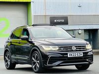 Used VW Tiguan R-line 150 HP (110 kW) 2022 Black SUV