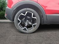 Used Vauxhall Crossland Elite 110 HP (80 kW) 2021 Red SUV