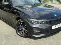 Used BMW 330e M Sport 292 HP (214 kW) 2022 Black Estate