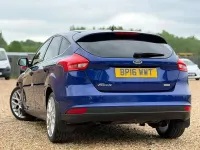 Used Ford Focus Titanium X 2016 Blue Hatchback