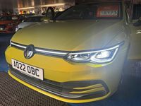Used VW Golf VIII Style 2022 Yellow Hatchback