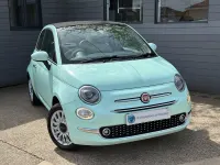 Usado Fiat 500C Lounge 69 HP (50 kW) 2015 Verde Cabrios