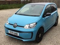 Used VW up! Black Edition 65 HP (47 kW) 2021 Blue Hatchback