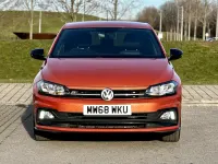 Used VW Polo R-line 2018 Orange Hatchback