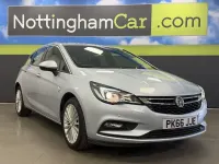 Used Vauxhall Astra Elite 150 HP (110 kW) 2016 Silver Hatchback