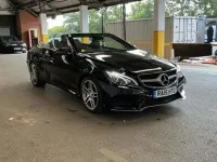 Used Mercedes E350 AMG line 2015 Black Cabriolet