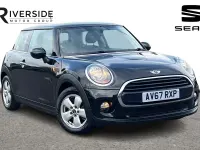 Used Mini Cooper Hatch 136 HP (100 kW) 2017 Carbon black Hatchback