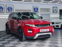 Used Land Rover Range Rover evoque Dynamic 2012 Red SUV