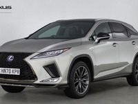 Used Lexus RX450h Sport Line 2020 Silver SUV