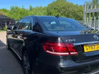 Used Mercedes E220 AMG 170 HP (125 kW) 2014 Black Sedan