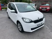 Used Skoda Citigo SE 2014 White Hatchback