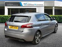 Used Peugeot 308 GT-line 130 HP (95 kW) 2017 Grey Hatchback