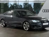 Used Audi A4 Black Edition 190 HP (139 kW) 2019 Manhattan grey metallic Sedan