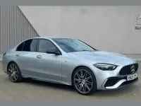 Used Mercedes C43 AMG Premium Plus 421 HP (309 kW) 2025 Silver Sedan