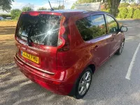 Used Nissan Note N-TEC 110 HP (80 kW) 2012 Red Hatchback