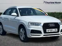 Used Audi Q3 S-Line 150 HP (110 kW) 2018 White SUV
