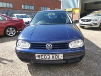 Used VW Golf IV SE 100 HP (73 kW) 2003 Blue Hatchback